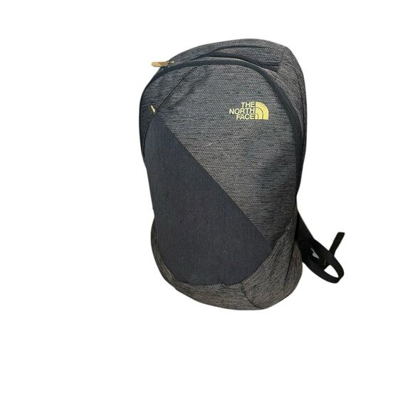 The North Face Electra Backpack/Polyester/Gry/Blk/Gold 12L - Picture 1 of 9